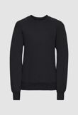 Black Round Neck Sweatshirt