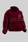 Dame Tipping Primary - Tracksuit Jacket Burgundy