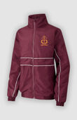 Dame Tipping Primary - Tracksuit Jacket Burgundy