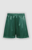 P.E Shadow Stripe Shorts - Bottle Green