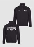 Nottingham Uni - Riverside Point Unisex Sophomore Zip Neck Sweatshirt