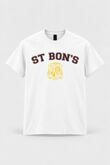 Bespoke St Bonaventures White T-Shirt