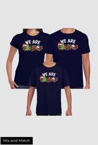 We Are Family Christmas T-Shirts