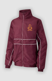 Dame Tipping Primary - Tracksuit Jacket Burgundy
