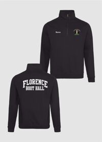 Nottingham Uni- Florence Boot Hall Unisex Sophomore Zip Neck Sweatshirt