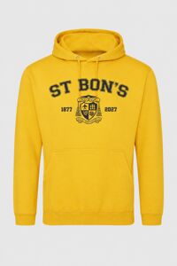 Bespoke St Bonaventures Hoodie in Gold