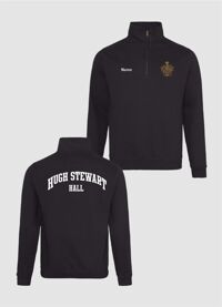 Nottingham Uni - Hugh Stewart Unisex Sophomore Zip Neck Sweatshirt