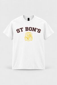 Bespoke St Bonaventures White T-Shirt