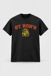 Bespoke St Bonaventures Black T-Shirt