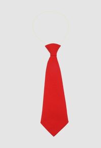 Stock C of E Primary - Elastic Tie Red