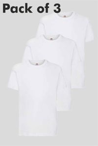 White T-Shirt - Pack of 3