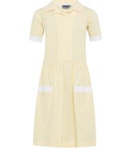 Yellow Stripe Summer Dress