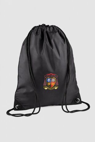 Bespoke St Bonaventures Drawstring Bag