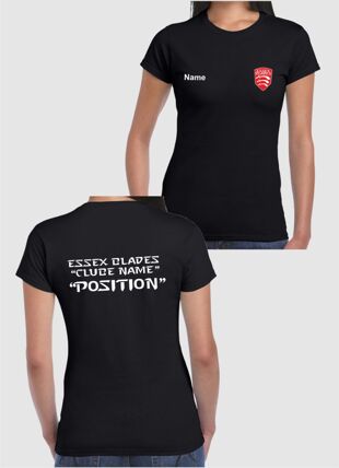 Essex Uni - Essex Blades Lady Fit Club T-Shirt
