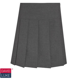 Senior Pleated Skirt - Grey