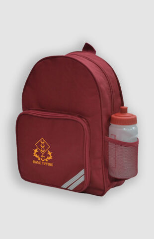 Dame Tipping Primary - Small Rucksack Burgundy