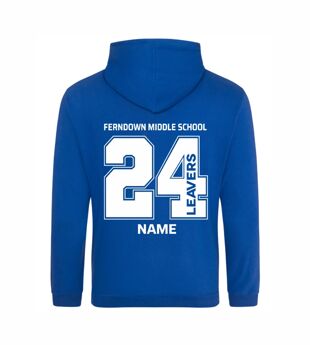 Ferndown Middle School Leavers Zipped Hoodie 2024