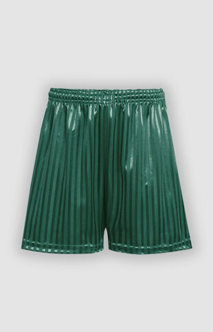 P.E Shadow Stripe Shorts - Bottle Green