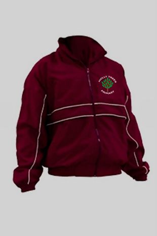 Holly Trees Primary - Tracksuit Jacket Burgundy