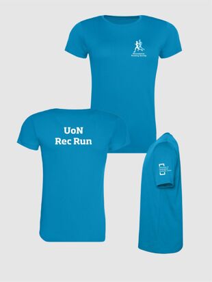 Recreational Run Soc Womens T-shirt - Sapphire