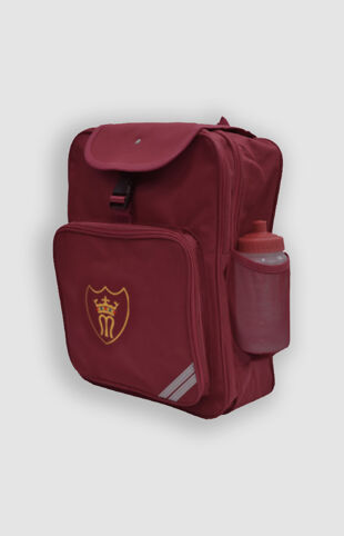 St Marys Primary - Large Rucksack Burgundy