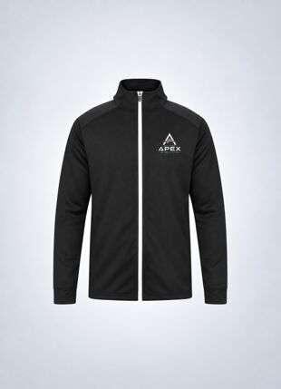 Apex Black Tracksuit Top