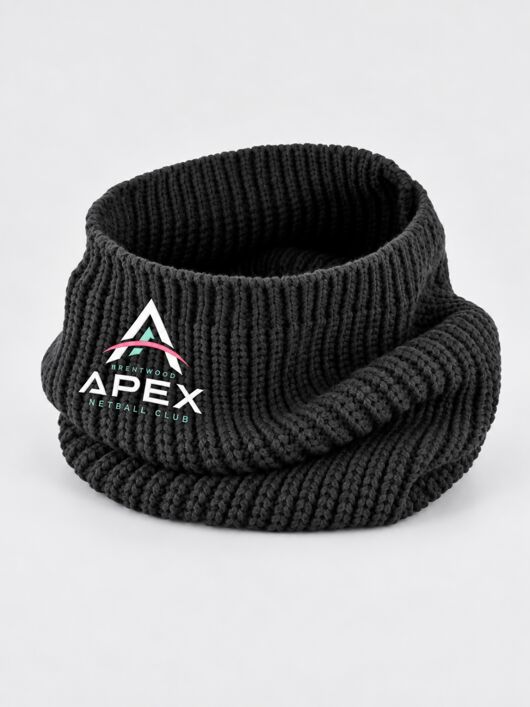 Apex Bespoke Black Snood Hood
