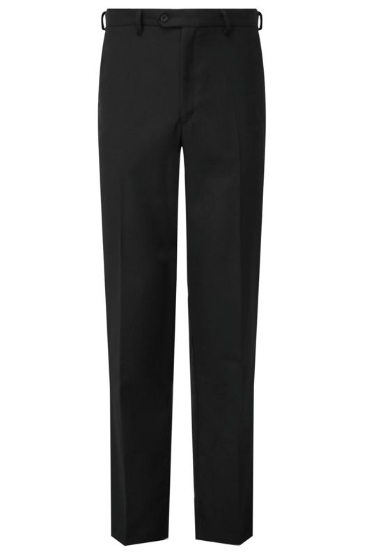 Boys Senior Trousers Regular Fit - Black