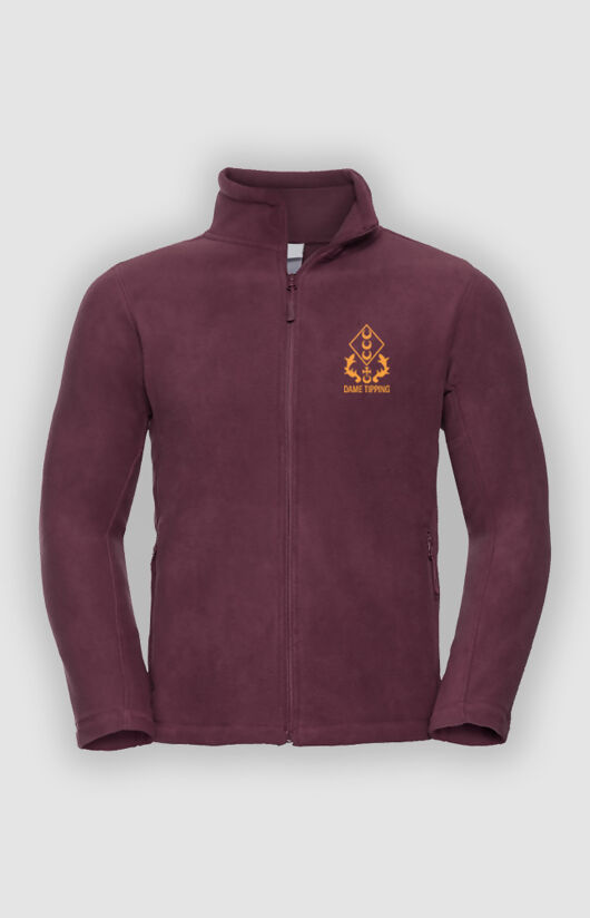 Dame Tipping Primary - Fleece Burgundy