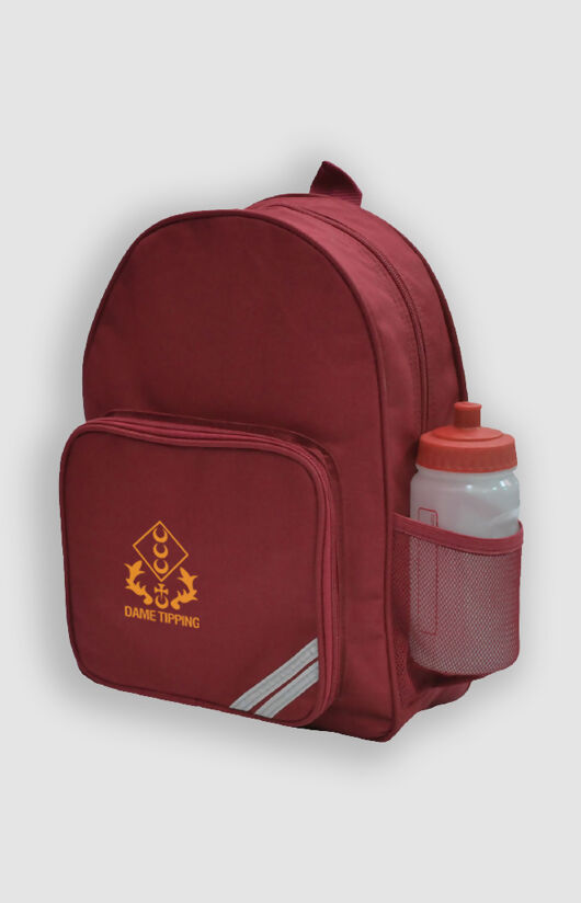 Dame Tipping Primary - Small Rucksack Burgundy