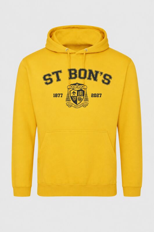 Bespoke St Bonaventures Hoodie in Gold