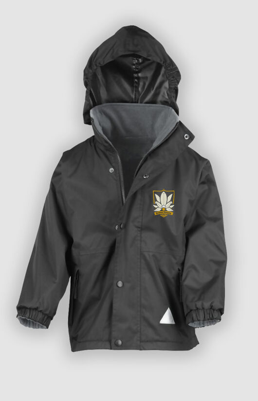 Grove House - Reversible Fleece Jacket Grey/Black