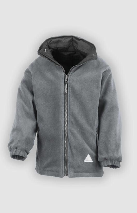 Grove House - Reversible Fleece Jacket Grey/Black
