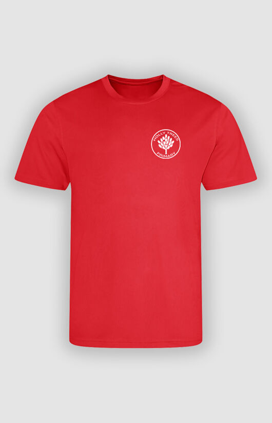 Holly Trees Primary - PE T-Shirt in house colours