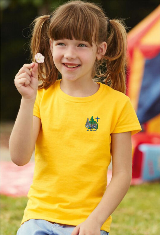 Hutton All Saints Primary - P.E T-Shirt Yellow