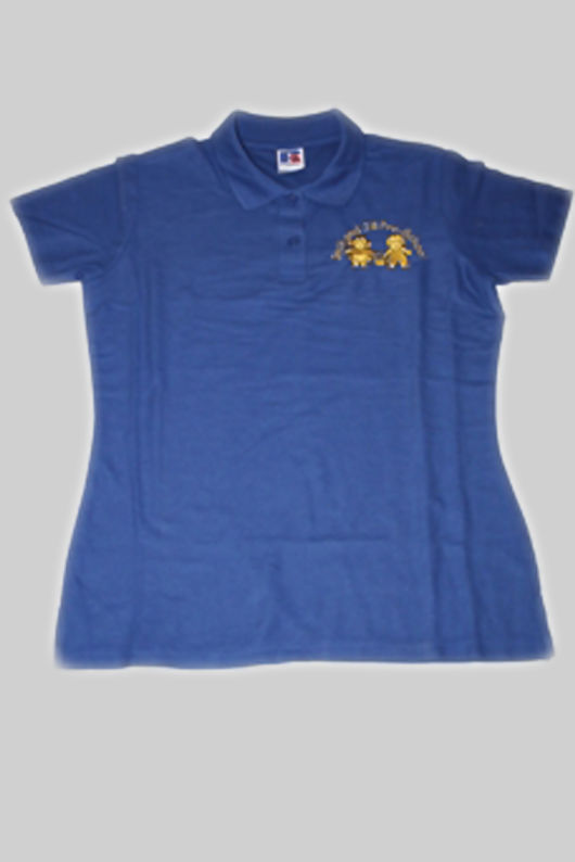 Jack & Jill Preschool - Childs Polo Shirt Royal Blue