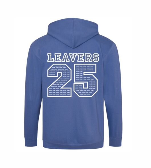 Long Ridings Leavers Zipped Hoodie 2025