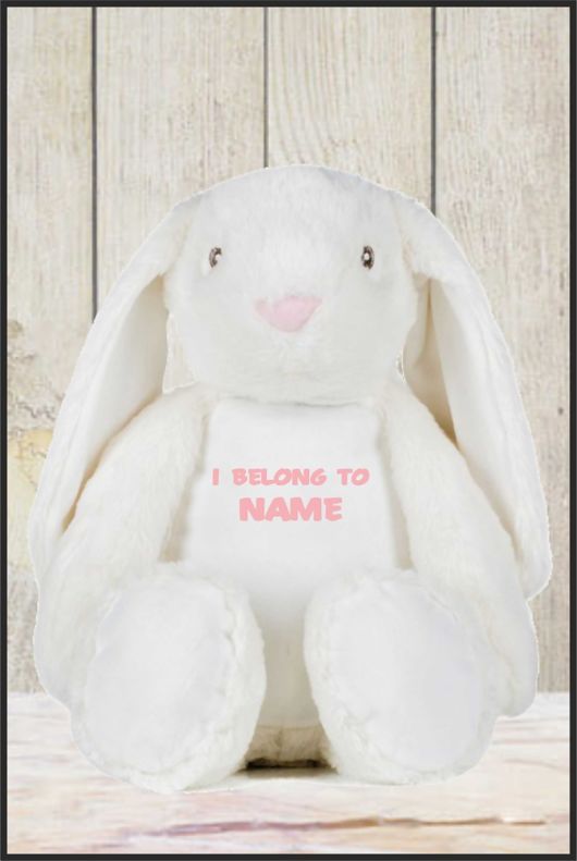 Mumbles - Zippie Bunny With Personalised Name