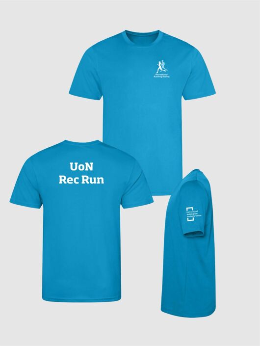 Recreational Run Soc T-shirt - Sapphire