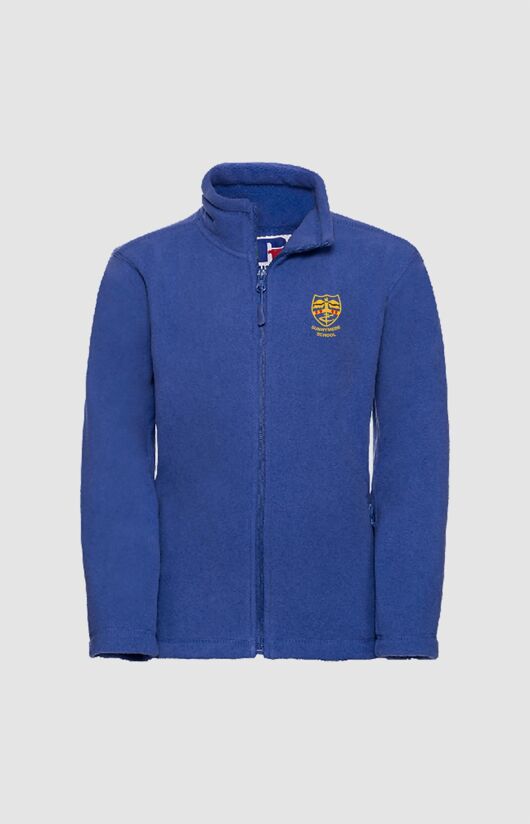 Fleece Jacket - Age 3 - 12 - Dallimore Primary School - Royal Blue