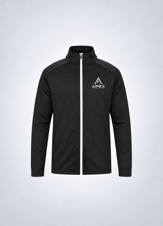 Apex Black Tracksuit Top