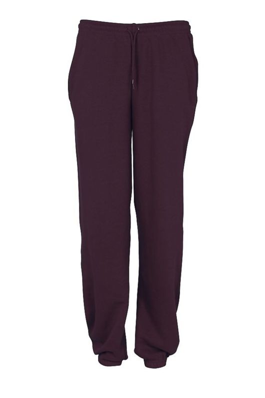 Holly Trees Jogging Bottoms - Burgundy